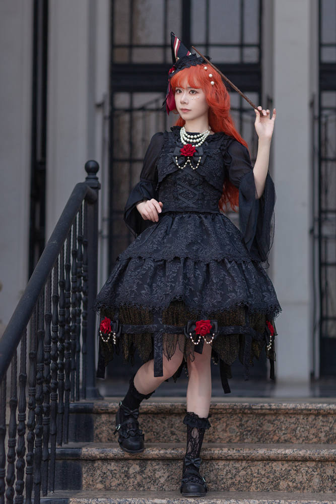 Infanta Witch's Apprentice Lolita Top and Skirt