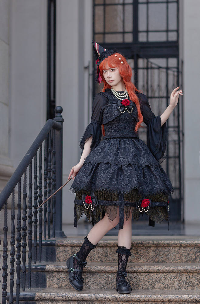 Infanta Witch's Apprentice Lolita Top and Skirt