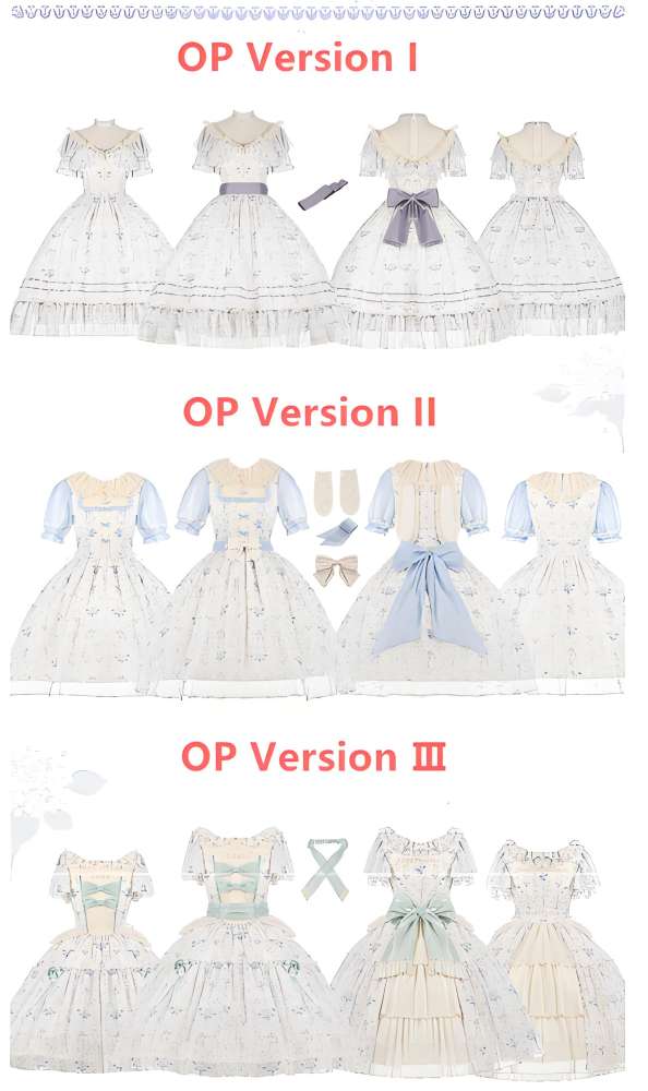Withpuji Summer Flower Wall Lolita Dress