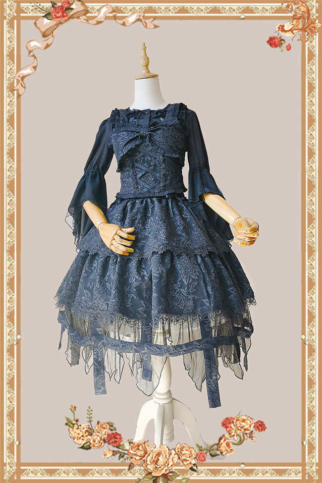 Infanta Witch's Apprentice Lolita Top and Skirt