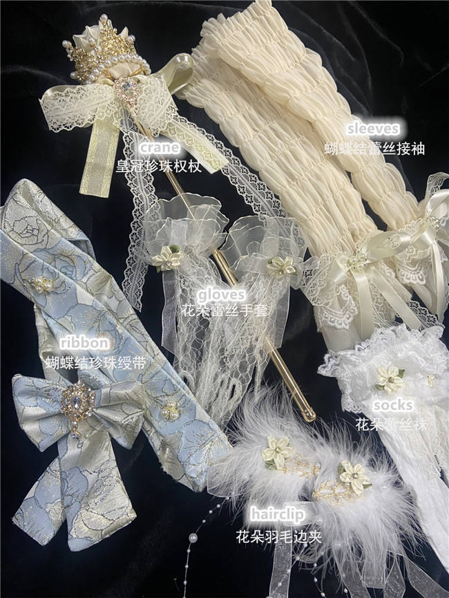 Crown Wedding Dress Lolita One Piece Dress