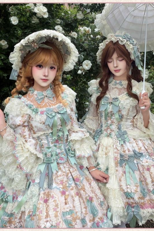 Alice Girl ~Antique Gemstone Fragrance~ Lolita JSK OP and Girdle