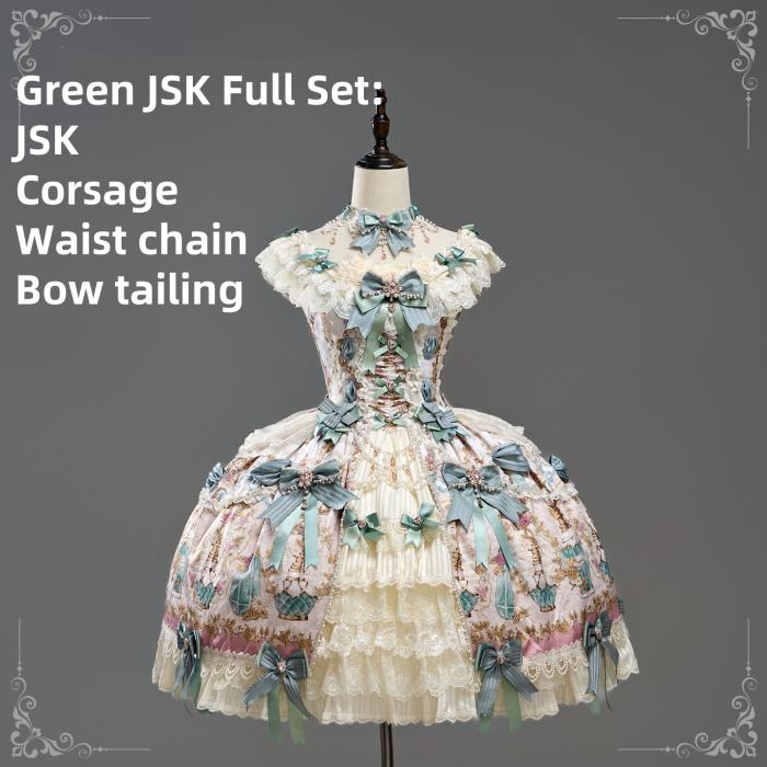 Alice Girl ~Antique Gemstone Fragrance~ Lolita JSK OP and Girdle