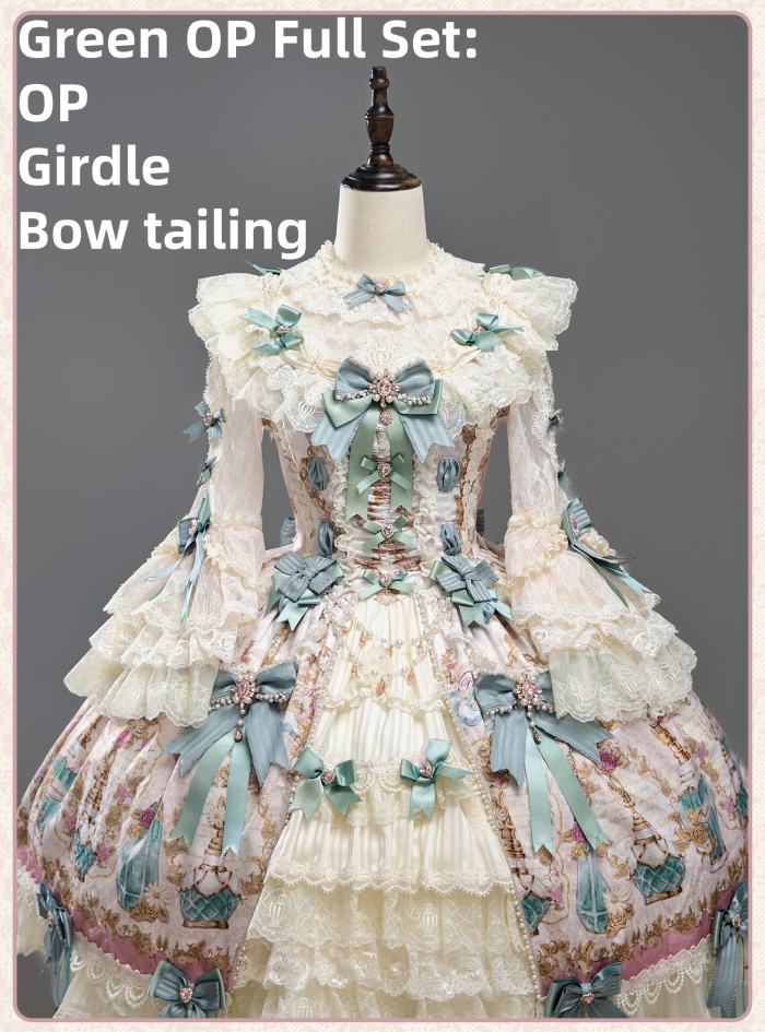 Alice Girl ~Antique Gemstone Fragrance~ Lolita JSK OP and Girdle