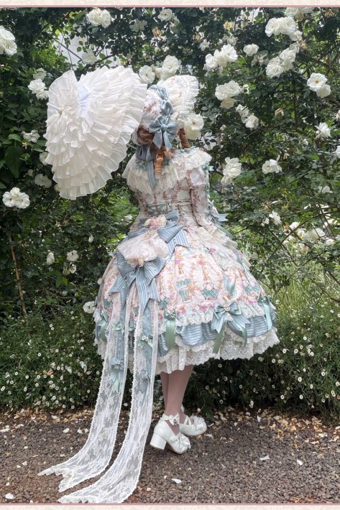 Alice Girl ~Antique Gemstone Fragrance~ Lolita JSK OP and Girdle