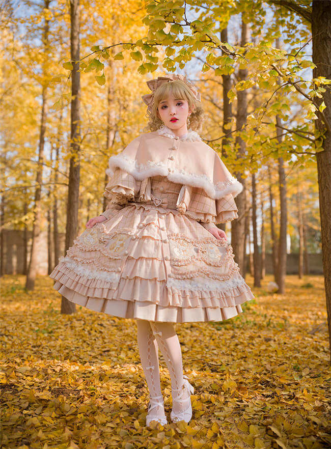 YUPBRO Lolita Heriford Classic Lolita Skirt, Blouse, Cape and Accessories