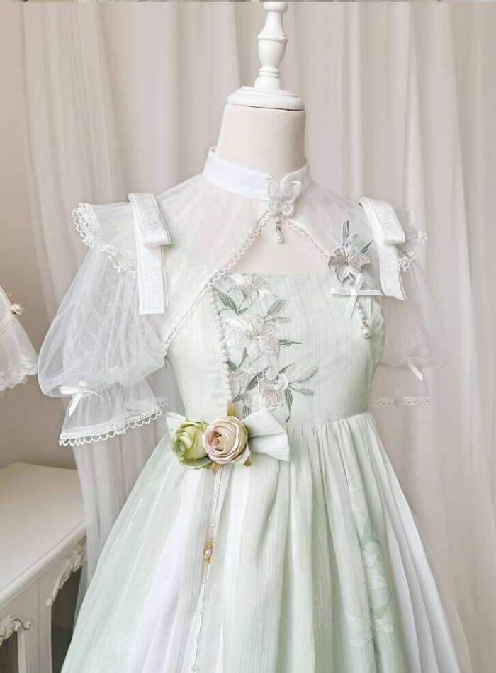 Wind Sways Lily Lolita Jumper Dress and Bolero