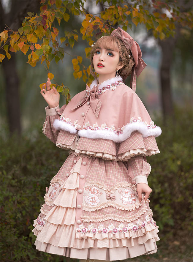YUPBRO Lolita Heriford Classic Lolita Skirt, Blouse, Cape and Accessories