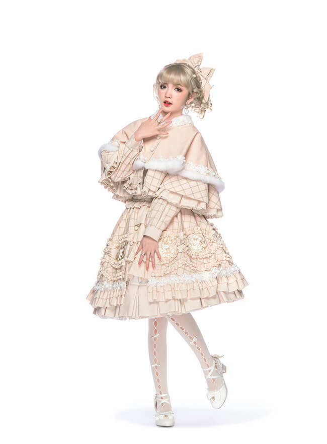 YUPBRO Lolita Heriford Classic Lolita Skirt, Blouse, Cape and Accessories