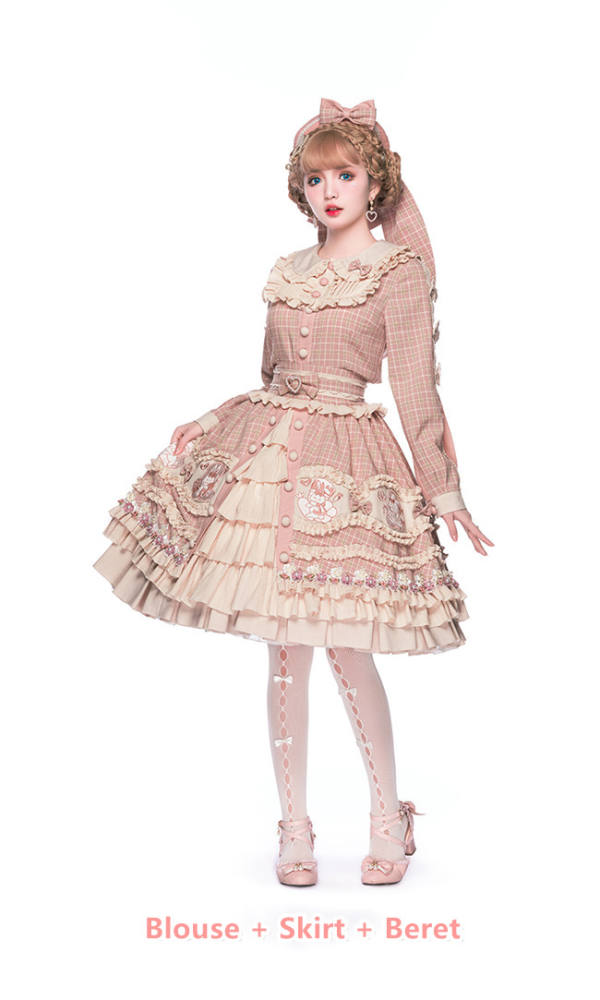 YUPBRO Lolita Heriford Classic Lolita Skirt, Blouse, Cape and Accessories