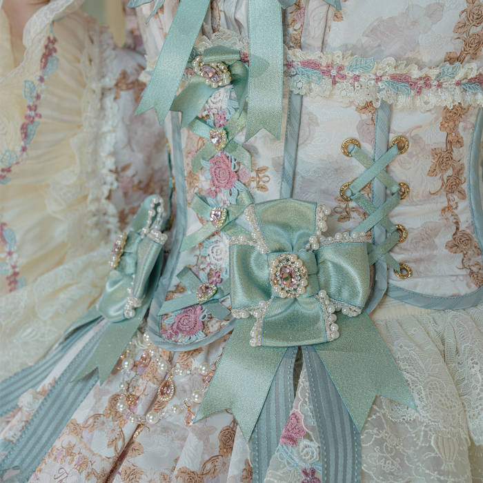 Alice Girl ~Antique Gemstone Fragrance~ Lolita JSK OP and Girdle