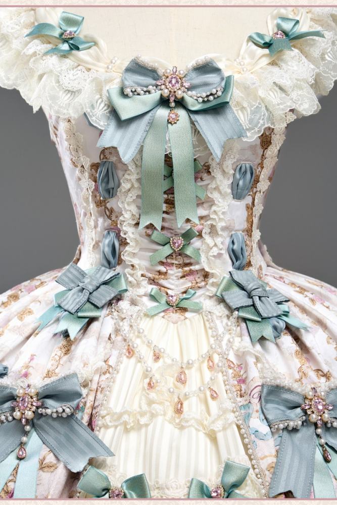 Alice Girl ~Antique Gemstone Fragrance~ Lolita JSK OP and Girdle