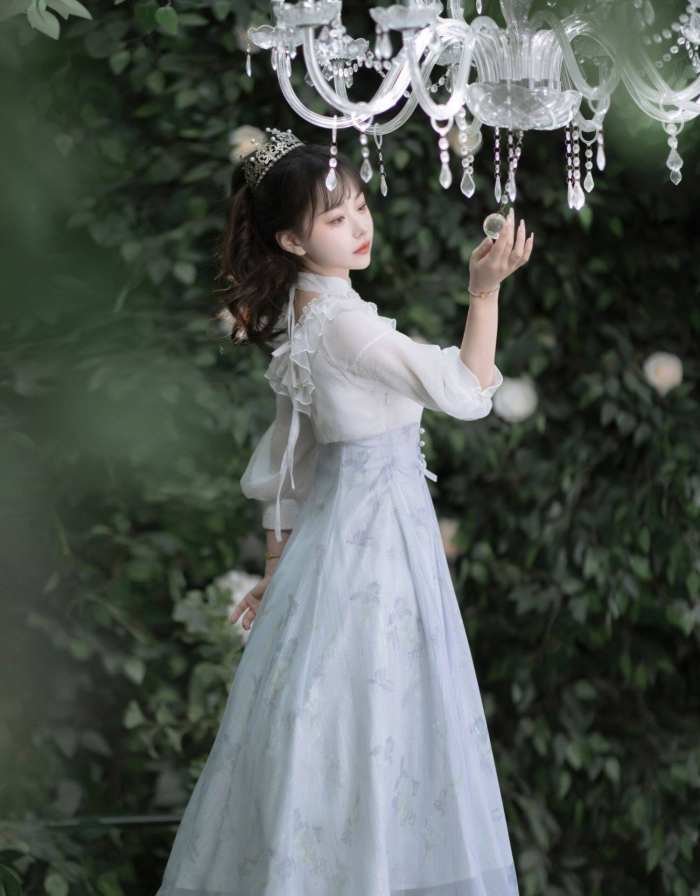 Iris Dream Elegant Qi Lolita Dress One Pieces