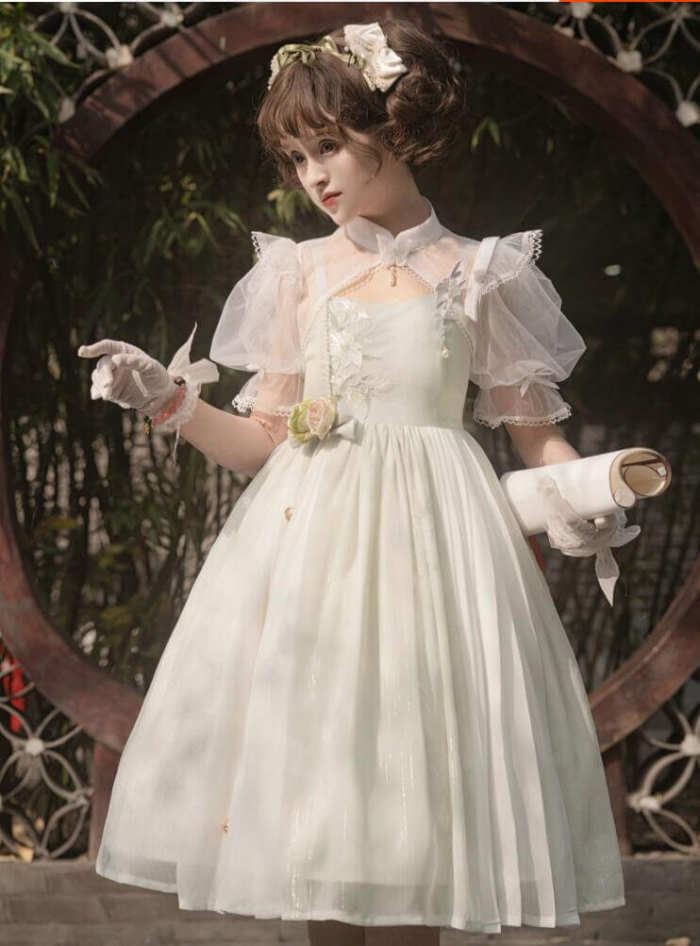 Wind Sways Lily Lolita Jumper Dress and Bolero