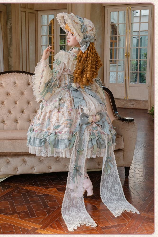 Alice Girl ~Antique Gemstone Fragrance~ Lolita JSK OP and Girdle