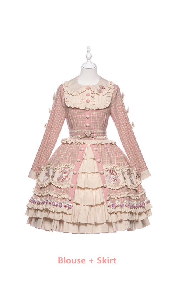 YUPBRO Lolita Heriford Classic Lolita Skirt, Blouse, Cape and Accessories