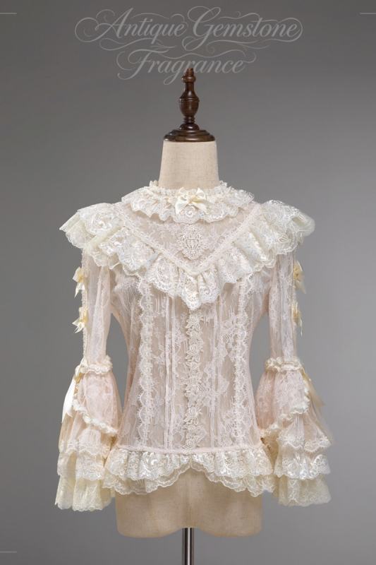 Alice Girl ~Antique Gemstone Fragrance~ Lolita Blouse and Cape