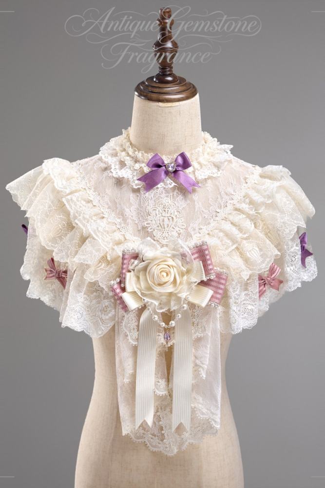 Alice Girl ~Antique Gemstone Fragrance~ Lolita Blouse and Cape