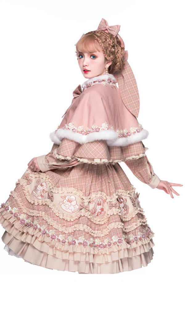 YUPBRO Lolita Heriford Classic Lolita Skirt, Blouse, Cape and Accessories