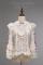 Blouse with Purple Bows