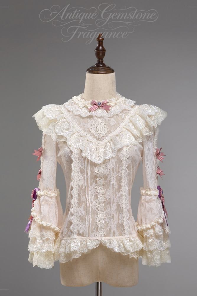 Alice Girl ~Antique Gemstone Fragrance~ Lolita Blouse and Cape