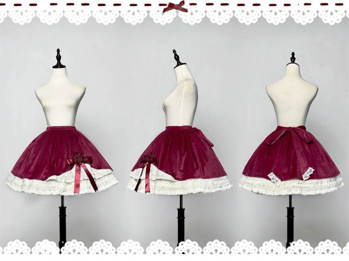 LeMiroir Winter Solstice Festival Lolita Skirt