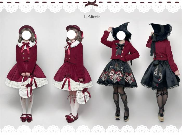 LeMiroir Winter Solstice Festival Lolita Skirt