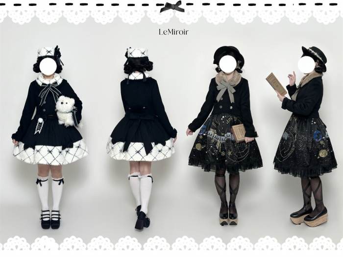 LeMiroir Winter Solstice Festival Lolita Skirt