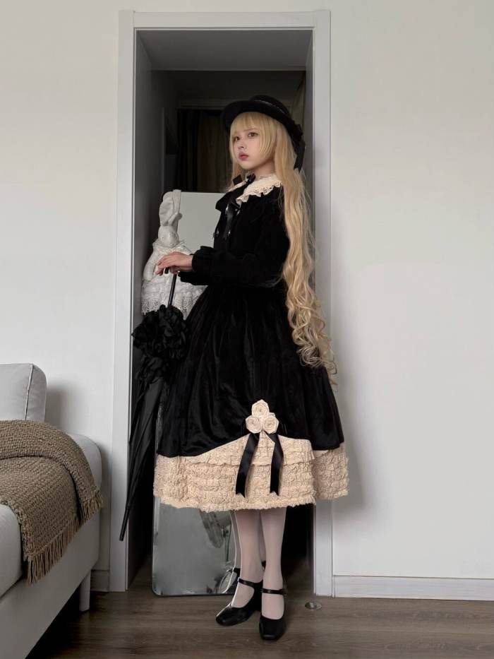 LeMiroir Winter Solstice Festival Lolita Coat