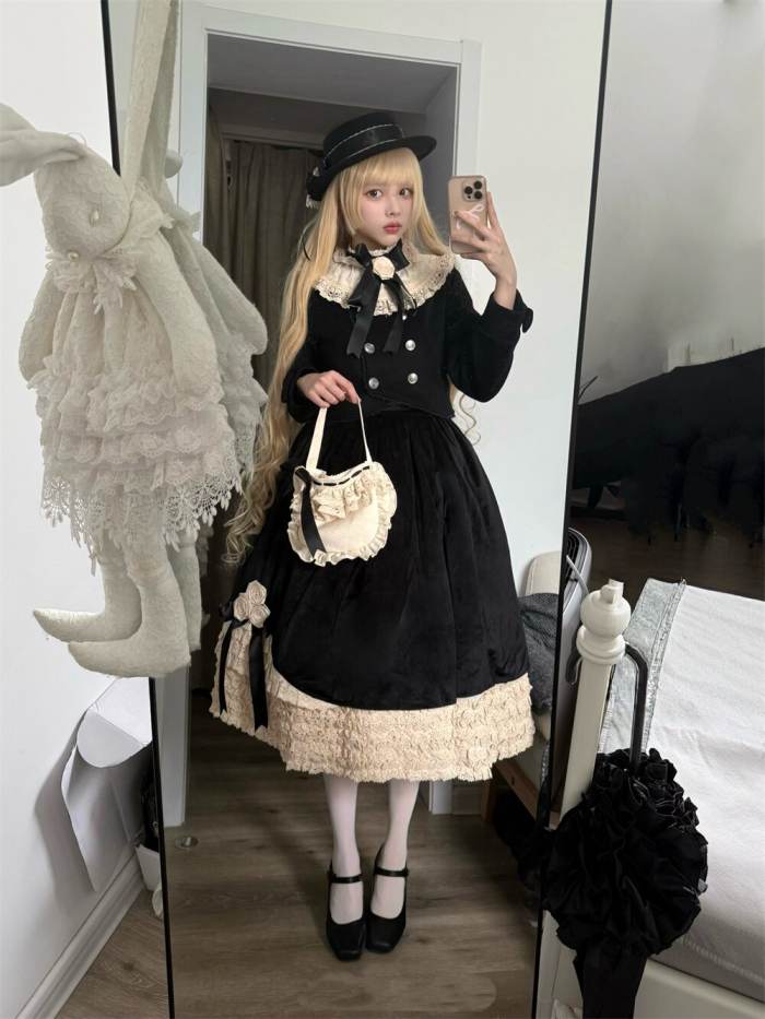 LeMiroir Winter Solstice Festival Lolita Skirt