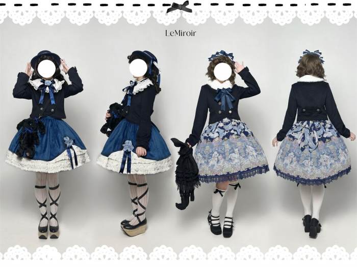 LeMiroir Winter Solstice Festival Lolita Skirt