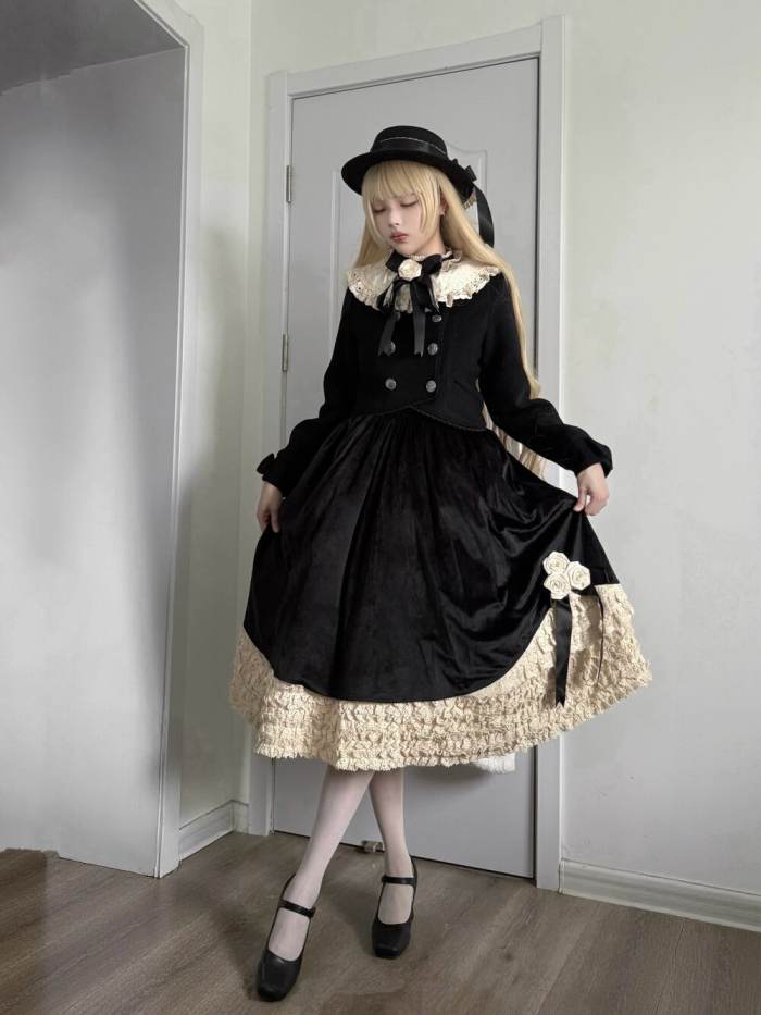 LeMiroir Winter Solstice Festival Lolita Skirt