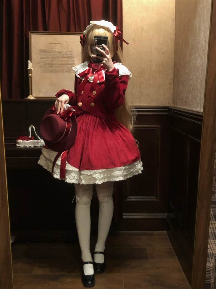 LeMiroir Winter Solstice Festival Lolita Skirt