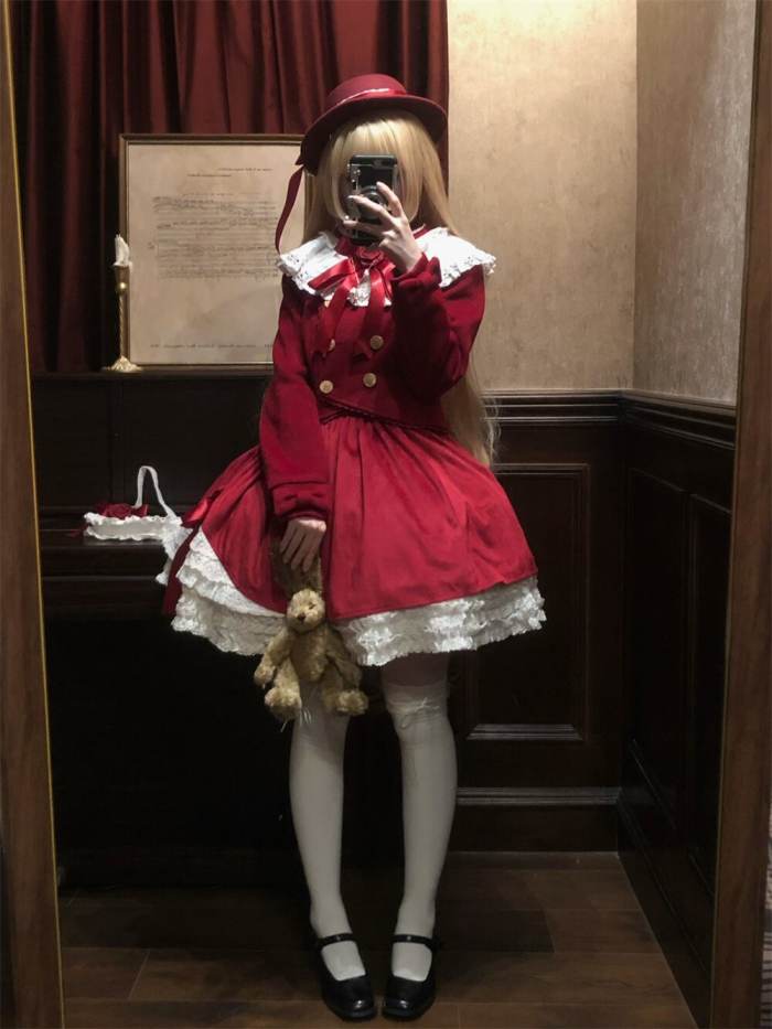 LeMiroir Winter Solstice Festival Lolita Skirt