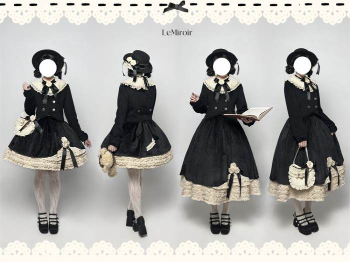 LeMiroir Winter Solstice Festival Lolita Skirt