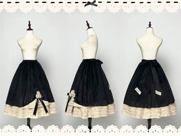 LeMiroir Winter Solstice Festival Lolita Skirt