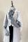 Gray White Vest Coat(with chain brooch) Only