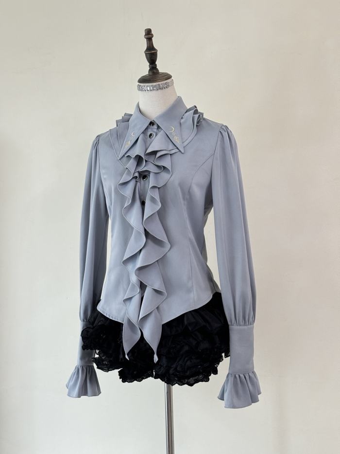 Law of Fallen Moon Military Lolita Skirt, Coat, Blouse and Accessories
