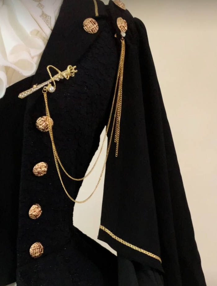 Law of Fallen Moon Military Lolita Skirt, Coat, Blouse and Accessories