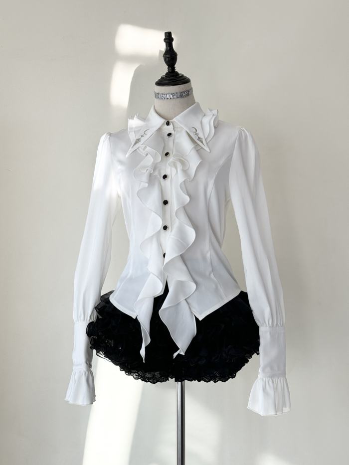 Law of Fallen Moon Military Lolita Skirt, Coat, Blouse and Accessories