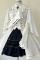 White Vest Coat(with chain brooch) Only