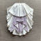 White Purple Necktie(One Size)