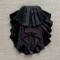 Black Purple Necktie(One Size)