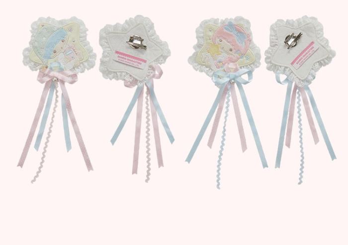 Summer Fairy Sanrio Collaborated The Twins Lolita Apron Bag and Headdress