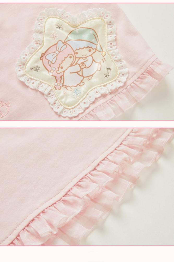 Summer Fairy Sanrio Collaborated The Twins Gorgeous Lolita JSK Top and Skirt