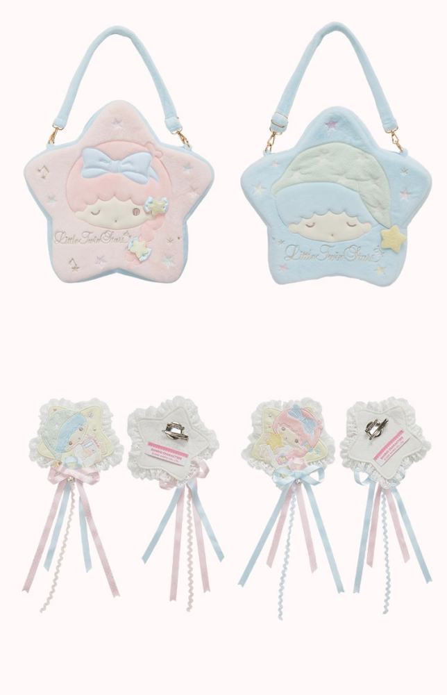 Summer Fairy Sanrio Collaborated The Twins Lolita Apron Bag and Headdress