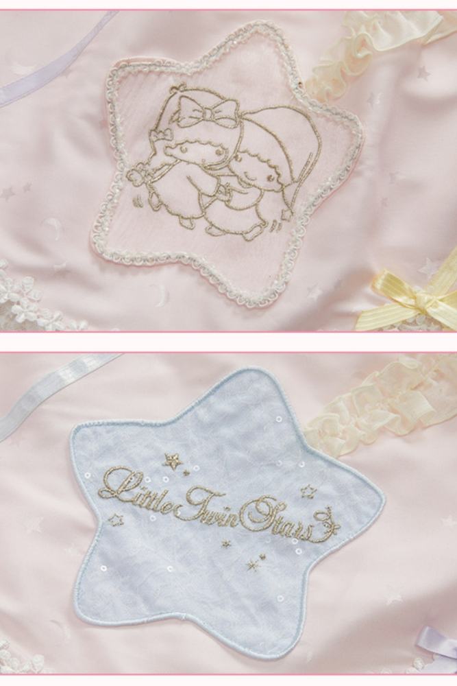 Summer Fairy Sanrio Collaborated The Twins Gorgeous Lolita JSK Top and Skirt