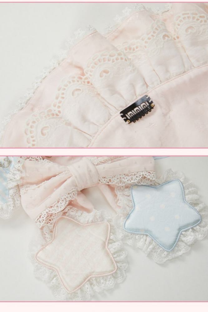 Summer Fairy Sanrio Collaborated The Twins Lolita Yellow OP and Pink Blue JSK