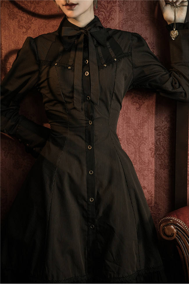 Steamland Steampunk Ouji Lolita Shirt Dress