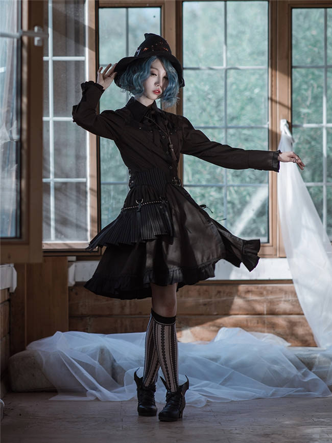 Steamland Steampunk Ouji Lolita Shirt Dress